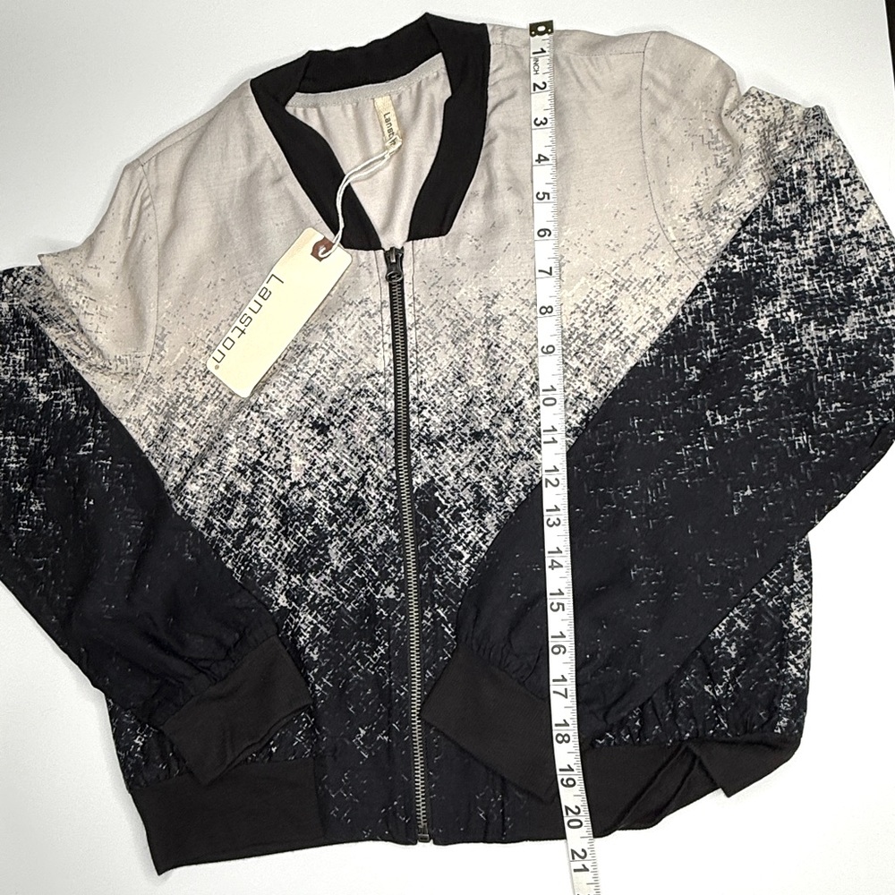 LANSTON - Gradient Bomber Jacket - Picture 7 of 8